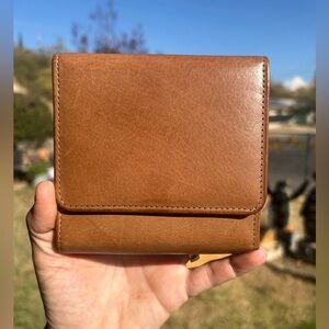 Coach Vintage Kisslock Framed Trifold Medium Wallet - 1990’s